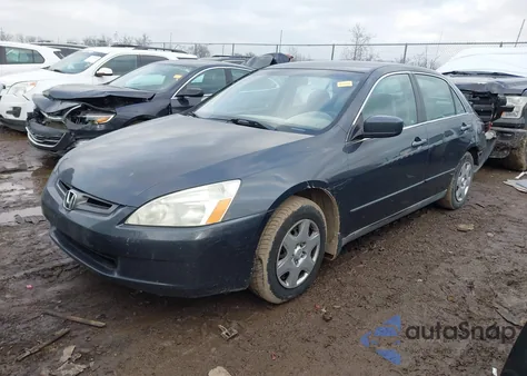 2005 Honda Accord 2.4 Lx z USA, uszkodzony, nr VIN 1HGCM56455A053840